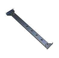 Telescoping door check with release mechanism, 17.67" closed to 29.75" extended