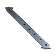 Telescoping door check with release mechanism, 16.94" closed to 29.30" extended