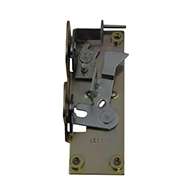 Rotary Latch controller with base plate, right hand, zinc plated.
