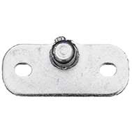 Series #459 slam latch, zinc plated, with spacer. Accepts .550″ diameter striker.